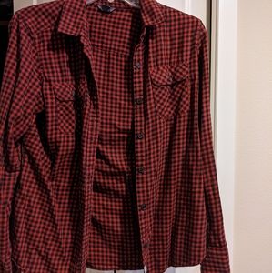 Red & black eddie bauer flannel